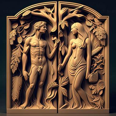 3D model Adam and Eve (STL)